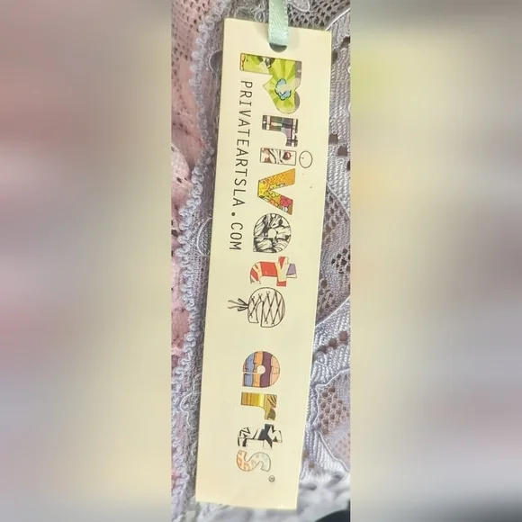 NWT Private Arts Eclectic and Modern Bralette Size Medium - Picture 8 of 9